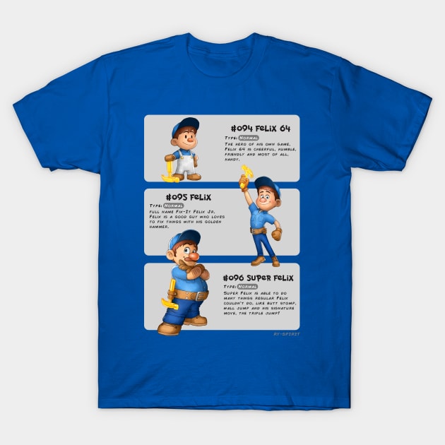 Felix Evolutions T-Shirt by disneyevolutions